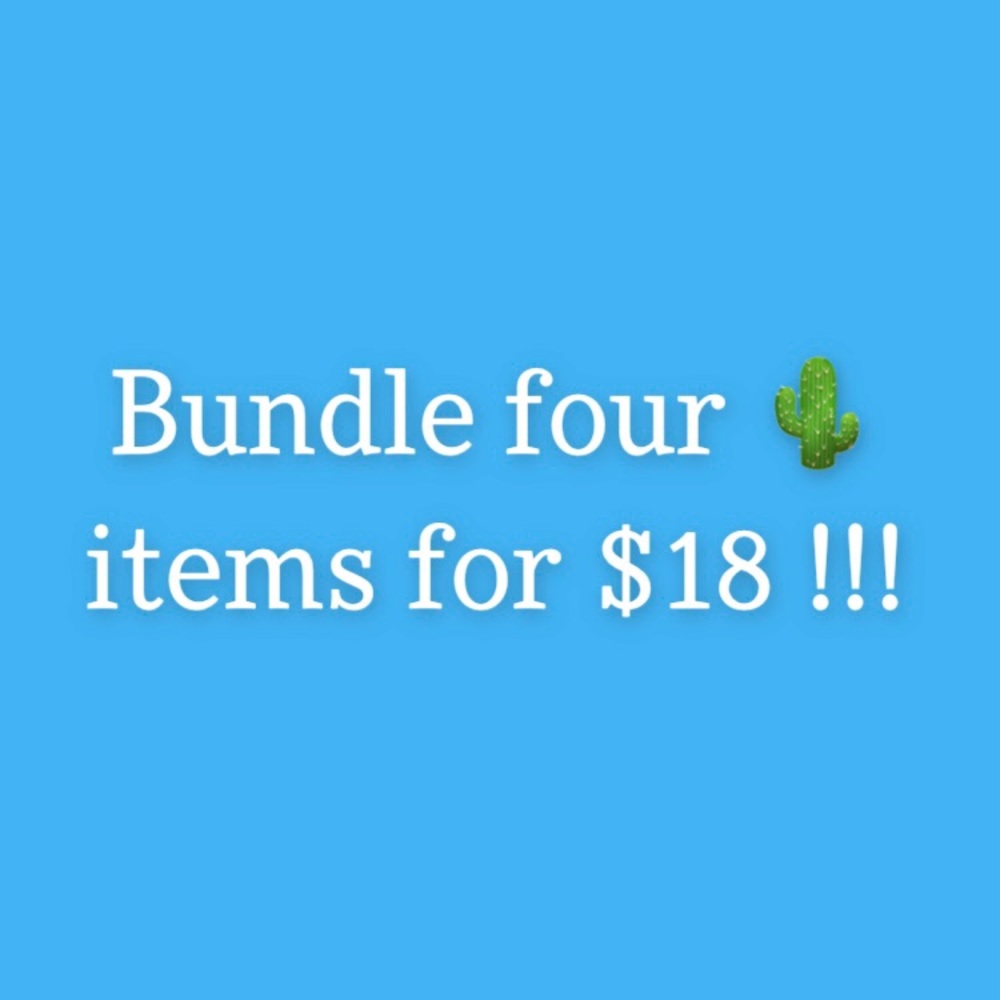 Four 🌵 Items for $18